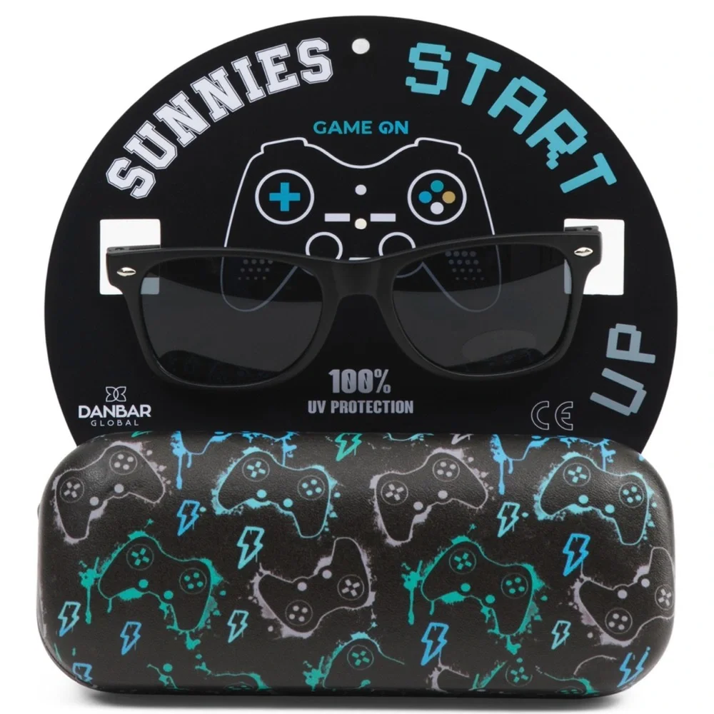 Danbar Kids Gaming Sunglasses - Black NWT